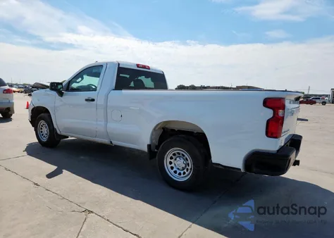 2024 Chevrolet Silverado C1500 z USA, uszkodzony, nr VIN 3GCNAAEK1RG106629